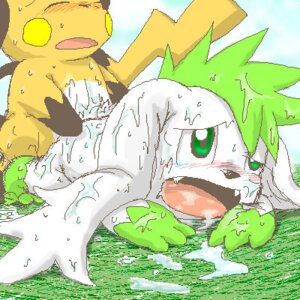 Rating: Explicit Score: 0 Tags: 1:1 ambiguous_gender blush bodily_fluids cum drooling duo e621 eyes_closed fangs feral feral_on_feral from_behind_position fur generation_1_pokemon generation_4_pokemon genital_fluids green_eyes interspecies legendary_pokemon long_ears low_res lying male mammal messy nintendo on_front open_mouth outside pokemon pokemon_(species) raichu rodent saliva sex shaymin sky_forme_shaymin sweat tail teeth white_body white_fur 空川翔 User: bunchy7s