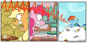 Rating: Safe Score: 0 Tags: 2014 2:1 applejack_(mlp) blonde_hair blue_body blue_eyes blue_fur bottle braindps cake cider clothing cloud container cowboy_hat crumbs cupcake dessert dialogue e621 earth_pony english_text equid equine eyes_closed female food friendship_is_magic fur furniture green_eyes group hair hasbro hat headgear headwear horse keg liquid lying mammal multicolored_hair my_little_pony pink_hair pinkie_pie_(mlp) plate pony ponytail rainbow_dash_(mlp) rainbow_hair table text tongue tongue_out url User: bunchy7s