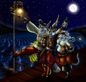 Rating: Safe Score: 0 Tags: alcohol anthro artist_collaboration beach beer beverage bomb canid canine canis detailed_background digital_media_(artwork) domestic_cat drunk e621 explosives eye_patch eyewear felid feline felis female food fox gothwolf group gun male malti mammal moon night outside pier pirate ranged_weapon sea seaside sky star starry_sky substance_intoxication tail water weapon wolf User: bunchy7s