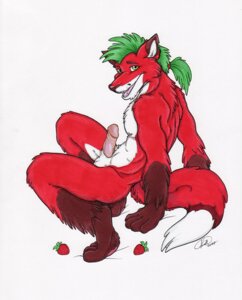 Rating: Explicit Score: 0 Tags: animal_genitalia anthro canid canine e621 erection food fox fruit genitals gloves_(marking) humanoid_genitalia humanoid_penis kwik_(artist) male mammal markings nude penis plant sheath solo strawberry tail User: bunchy7s