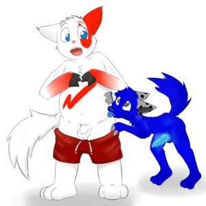 Rating: Explicit Score: 0 Tags: animal_genitalia animal_penis anthro anthro_on_anthro blue_body blue_eyes blue_fur blue_penis canine_genitalia canine_penis duo e621 erection flaccid foreskin fur generation_3_pokemon genitals glowing hi_res humanoid_genitalia humanoid_penis knox_(artist) male male/male markings nintendo nude penis pokemon pokemon_(species) red_markings tail white_body white_fur zangoose User: bunchy7s