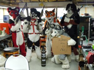 Rating: Safe Score: 0 Tags: /k/ 4:3 ambiguous_gender ammunition anthro ar-15 bandolier canid canine canis cardboard clothing costume domestic_dog e621 emoticon eyewear felid fursuit goggles grandfathered_content group gun hammer handgun harness heart_emoticon heart_symbol holding_object holding_sign mammal number pantherine pistol ranged_weapon real rifle rpd shotgun sign stoner_rifle tiger tools unknown_artist weapon workshop User: bunchy7s