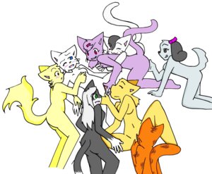 Rating: Explicit Score: 0 Tags: :3 accessory all_fours amaya_(bcb) anthro bittersweet_candy_bowl blush bow_(feature) bow_accessory bow_ribbon breast_fondling breast_play breasts canid canine canis cunnilingus daisy_(bcb) domestic_cat domestic_dog e621 felid feline felis female female/female fingering fiona_(artist) fondling green_eyes grey_body group group_sex hair_accessory hair_bow hair_ribbon hand_on_breast happy happy_sex hi_res interspecies jasmine_(bcb) jessica_(bcb) khao_manee licking lucy_(bcb) mammal navel nude one_eye_closed open_mouth oral orange_body orgy purple_body rachel_(bcb) raised_tail rear_view red_eyes ribbons sandy_(bcb) sex side_boob simple_background smile spread_legs spreading sue_(bcb) tabby_cat tail tongue tongue_out tuxedo_cat vaginal vaginal_fingering white_background white_body yellow_body User: bunchy7s