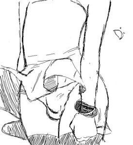 Rating: Explicit Score: 0 Tags: 1boy balls bulge crossdressing crossdressing_male erection femboy male male_only monochrome panties penis penis_under_clothes rule34 sketch skirt solo testicles thighhighs underwear upskirt wind_lift User: bunchy7s