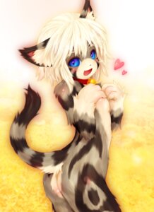 Rating: Safe Score: 0 Tags: 2011 abstract_background anthro bell bell_collar biped blue_eyes butt collar domestic_cat e621 felid feline felis female hair happy heart_symbol karin_(tetetor-oort) looking_at_viewer looking_back mammal markings nude simple_background solo standing tail tetetor-oort white_hair User: bunchy7s