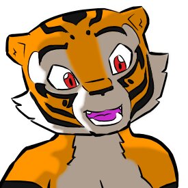 Rating: Safe Score: 0 Tags: 1:1 anthro daigaijin dreamworks e621 felid female kung_fu_panda low_res madessi mammal master_tigress open_mouth pantherine red_eyes simple_background smile solo stripes tiger white_background User: bunchy7s