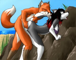 Rating: Explicit Score: 0 Tags: 2011 anthro artist_collaboration beach bodily_fluids bottomless breasts canid canine canis clothed clothing detailed_background duo e621 ear_piercing eyes_closed female fingering fox foxykin from_behind_position male male/female mammal nude outside ozgalmoth piercing sand seaside sex sex_on_the_beach skimpy sky sweat tail tail_grab tattoo tongue tongue_out water wolf User: bunchy7s