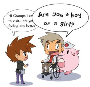 Rating: Safe Score: 0 Tags: chansey clothing derp_eyes digital_media_(artwork) e621 egg english_text female gary_oak gender_confusion generation_1_pokemon group hat headgear headwear low_res male nintendo nurse nurse_clothing nurse_hat nurse_headwear pokemon pokemon_(species) pokemon_professor pouch_(anatomy) pouch_purse professor_oak pushing_wheelchair red_cross text unknown_artist vehicle wheelchair User: bunchy7s Rating: Safe Score: 0 Tags: chansey clothing derp_eyes digital_media_(artwork) e621 egg english_text female gary_oak gender_confusion generation_1_pokemon group hat headgear headwear low_res male nintendo nurse nurse_clothing nurse_hat nurse_headwear pokemon pokemon_(species) pokemon_professor pouch_(anatomy) pouch_purse professor_oak pushing_wheelchair red_cross text unknown_artist vehicle wheelchair User: bunchy7s