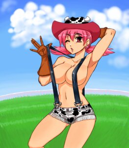 Rating: Explicit Score: 0 Tags: armpits bare_shoulders breasts cowboy_hat cowgirl female female_only gym_leader hat human kitsune-tsuki_(getter) large_breasts nintendo pink_hair pokemon pokemon_gsc rule34 solo suspenders tied_hair topless twintails whitney_(pokemon) wink User: bunchy7s