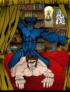 Rating: Explicit Score: 0 Tags: 2boys absinthestudios all_fours anal anal_penetration anal_sex anthro ass beast_(x-men) bedroom blue_fur body_hair boner claws clenched_teeth closed_eyes cock_ring doggy_style erection fangs furry gay hank_mccoy indoors james_howlett male male_nipples male_only marvel marvel_comics multiple_males muscular muscular_male mutant naked nipples nude on_bed pecs penis rule34 sex sideburns straight_hair veiny_penis wolverine_(x-men) x-men yaoi User: bunchy7s