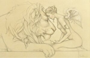 Rating: Questionable Score: 0 Tags: angel breasts duo e621 feathered_wings feathers felid female kneeling lion low_res male mammal michael_parkes nude pantherine side_boob sketch smile wings User: bunchy7s Rating: Questionable Score: 0 Tags: angel breasts duo e621 feathered_wings feathers felid female kneeling lion low_res male mammal michael_parkes nude pantherine side_boob sketch smile wings User: bunchy7s