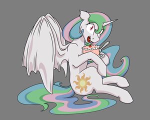 Rating: Safe Score: 0 Tags: 2013 5:4 alpha_channel alternate_species bat_pony cake chaos_celestia_(mlp) cutie_mark cutlery dessert e621 equid fangs female feral food fork friendship_is_magic fruit geomancing hair hasbro hi_res horn hybrid kitchen_utensils looking_at_viewer mammal membrane_(anatomy) membranous_wings multicolored_hair my_little_pony my_little_pony:_magic_princess plant princess_celestia_(mlp) pupils red_eyes sharp_teeth simple_background sitting slit_pupils solo strawberry teeth tools transparent_background vampire wings User: bunchy7s