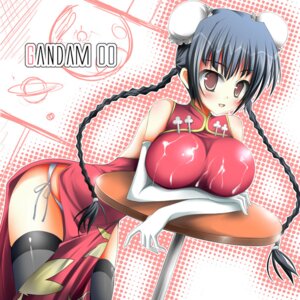 Rating: Questionable Score: 0 Tags: 1girls bare_shoulders black_hair black_legwear black_thighhighs blush braid breast_press breasts brown_eyes bun_cover china_dress chinese_clothes cum cum_on_breasts cum_on_clothes elbow_gloves female fully_clothed gloves gundam gundam_00 huge_breasts leaning_forward long_gloves panties red_eyes resting_breasts rule34 smile solo stem_(roam) thighhighs twin_braids underwear wang_liu_mei wet User: bunchy7s