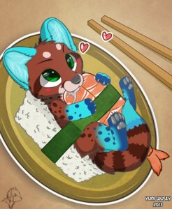Rating: Safe Score: 0 Tags: 2013 ambiguous_gender anthro blue_body blue_fur blush brown_body brown_fur chibi chopsticks e621 feral food fur genet green_eyes heart_symbol mammal micro on_food plate rice solo spots stripes sushi viverrid yuniwolfsky User: bunchy7s Rating: Safe Score: 0 Tags: 2013 ambiguous_gender anthro blue_body blue_fur blush brown_body brown_fur chibi chopsticks e621 feral food fur genet green_eyes heart_symbol mammal micro on_food plate rice solo spots stripes sushi viverrid yuniwolfsky User: bunchy7s