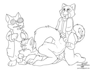Rating: Explicit Score: 0 Tags: 3_toes 4_toes 5_fingers all_fours anal anal_penetration animal_genitalia animal_penis anthro anthro_on_anthro anthro_penetrated anthro_penetrating anthro_penetrating_anthro black_and_white bottomless canid canine canine_genitalia canine_penis canis clothed clothing doggystyle domestic_dog double_penetration e621 electronics erection eye_roll eyewear feet fellatio fingers fluffy fluffy_tail from_behind_position genitals glasses group group_sex hakase_(tetsunoshin) hanzou_(tetsunoshin) headgear headphones headset jacket knot larger_male larger_penetrated larger_sub looking_pleasured male male/male male_penetrated male_penetrating male_penetrating_male mammal monochrome nude open_mouth oral oral_penetration penetration penile penis raised_tail sex size_difference smaller_male spiral spiral_eyes spitroast submissive tail teeth text threesome toes tongue tongue_out topwear trio url wan_wan_celeb_soreyuke!_tetsunoshin watermark wolfblade User: bunchy7s