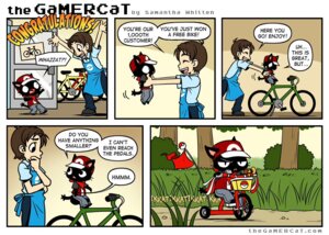 Rating: Safe Score: 0 Tags: anthro bicycle brown_hair claws clothing comic dialogue domestic_cat e621 english_text felid feline felis five_frame_image gamercat_(character) hair hat headgear headwear human male mammal samantha_whitten speech_bubble teeth text the_gamercat tongue vehicle User: bunchy7s Rating: Safe Score: 0 Tags: anthro bicycle brown_hair claws clothing comic dialogue domestic_cat e621 english_text felid feline felis five_frame_image gamercat_(character) hair hat headgear headwear human male mammal samantha_whitten speech_bubble teeth text the_gamercat tongue vehicle User: bunchy7s
