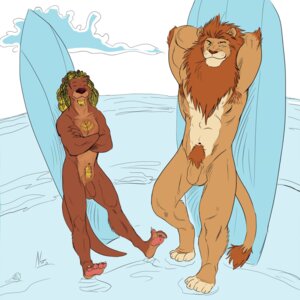 Rating: Explicit Score: 0 Tags: 1:1 abs anthro armpit_hair balls beach blonde_hair body_hair brown_body brown_fur chest_tuft crossed_arms duo e621 eyes_closed felid flaccid fur genitals hair hi_res lion looking_at_viewer male male/male mammal mustelid negy nude one_eye_closed otter outside pantherine penis pose pubes red_hair seaside sport standing surf surfboard surfer tuft vehicle water watercraft wink yellow_eyes User: bunchy7s Rating: Explicit Score: 0 Tags: 1:1 abs anthro armpit_hair balls beach blonde_hair body_hair brown_body brown_fur chest_tuft crossed_arms duo e621 eyes_closed felid flaccid fur genitals hair hi_res lion looking_at_viewer male male/male mammal mustelid negy nude one_eye_closed otter outside pantherine penis pose pubes red_hair seaside sport standing surf surfboard surfer tuft vehicle water watercraft wink yellow_eyes User: bunchy7s