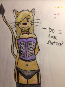 Rating: Questionable Score: 0 Tags: anthro blonde_hair clothed clothing collar corset crossdressing e621 felid femboy hair jaz jazthelion lace legwear lingerie lion long_hair makeup male mammal pantherine simple_background solo topwear traditional_media_(artwork) User: bunchy7s Rating: Questionable Score: 0 Tags: anthro blonde_hair clothed clothing collar corset crossdressing e621 felid femboy hair jaz jazthelion lace legwear lingerie lion long_hair makeup male mammal pantherine simple_background solo topwear traditional_media_(artwork) User: bunchy7s