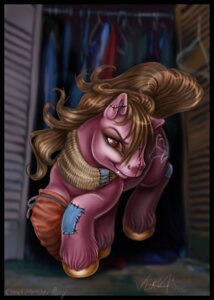 Rating: Safe Score: 0 Tags: 2006 alternative_fashion closet detailed_background e621 equid equine fan_character fangs feral goth hasbro hooves horse male mammal my_little_pony pony pre-g4 red_eyes scarf solo surgical_suture teeth vera_(artist) User: bunchy7s