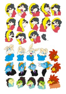 Rating: Safe Score: 0 Tags: anthro avian avian_caruncle beak bird bust_portrait canid canine canis chamelon chicken comb_(anatomy) dewlap_(anatomy) digital_media_(artwork) e621 expression_sheet galliform group head_crest hi_res lagomorph leporid lizard male mammal multiple_images phasianid portrait rabbit reptile scalie simple_background tongue tongue_out toony wattle white_background wolf User: bunchy7s Rating: Safe Score: 0 Tags: anthro avian avian_caruncle beak bird bust_portrait canid canine canis chamelon chicken comb_(anatomy) dewlap_(anatomy) digital_media_(artwork) e621 expression_sheet galliform group head_crest hi_res lagomorph leporid lizard male mammal multiple_images phasianid portrait rabbit reptile scalie simple_background tongue tongue_out toony wattle white_background wolf User: bunchy7s