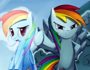 Rating: Safe Score: 0 Tags: 2011 blue_body blue_feathers blue_fur cloud cutie_mark detailed_background duo e621 equid equine feathered_wings feathers female feral friendship_is_magic fur hair hasbro mammal multicolored_hair multicolored_tail my_little_pony mythological_creature mythological_equine mythology negativefox outside pegasus pink_eyes rainbow_dash_(mlp) rainbow_hair rainbow_tail red_eyes sky smile square_crossover tail toony wings User: bunchy7s Rating: Safe Score: 0 Tags: 2011 blue_body blue_feathers blue_fur cloud cutie_mark detailed_background duo e621 equid equine feathered_wings feathers female feral friendship_is_magic fur hair hasbro mammal multicolored_hair multicolored_tail my_little_pony mythological_creature mythological_equine mythology negativefox outside pegasus pink_eyes rainbow_dash_(mlp) rainbow_hair rainbow_tail red_eyes sky smile square_crossover tail toony wings User: bunchy7s