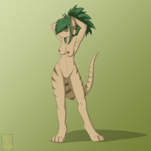 Rating: Explicit Score: 0 Tags: 1:1 2010 anthro biped breasts dasyuromorph e621 female genitals green_eyes green_hair hair hi_res looking_back mammal markings marsupial nateday navel nipples nude raised_arm recently_extinct_species ring_(marking) ringed_tail solo standing striped_markings striped_tail stripes tail tail_markings talia_(kepora) thylacine vulva User: bunchy7s