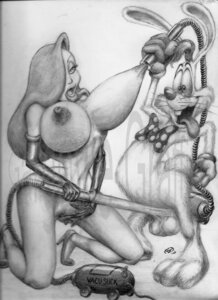 Rating: Explicit Score: 0 Tags: 1anthro 1girls balls canon_couple disney female gargoyle_graffiti human jessica_rabbit male married_couple monochrome nipples penis roger_rabbit rule34 straight tagme testicles who_framed_roger_rabbit User: bunchy7s