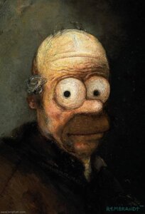 Rating: Safe Score: 0 Tags: 2007 bust_portrait david_barton e621 grandfathered_content homer_simpson human human_only humor inspired_by_formal_art looking_at_viewer male mammal not_furry oil_painting_(artwork) painting_(artwork) portrait realistic_lighting realistic_shading solo soul_devouring_eyes text the_simpsons traditional_media_(artwork) traditional_painting_(artwork) url User: bunchy7s