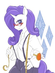 Rating: Safe Score: 0 Tags: anthro bottomwear clothing diamond_(gem) e621 equid equine eyewear female friendship_is_magic gem glasses hasbro horn mammal my_little_pony mythological_creature mythological_equine mythology pants rarity_(mlp) shirt smile solo suspenders tail topwear unicorn unknown_artist User: bunchy7s Rating: Safe Score: 0 Tags: anthro bottomwear clothing diamond_(gem) e621 equid equine eyewear female friendship_is_magic gem glasses hasbro horn mammal my_little_pony mythological_creature mythological_equine mythology pants rarity_(mlp) shirt smile solo suspenders tail topwear unicorn unknown_artist User: bunchy7s