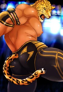 Rating: Questionable Score: 0 Tags: 2014 animal_head animal_humanoid animal_mask armband athletic biceps big_muscles bottomwear briefs bulge butt clothed clothing e621 elbow_pads faceless_character faceless_male fangs felid for_a_head fur gasp glistening green_eyes humanoid jaguar kick king king_(tekken) looking_at_viewer looking_back luchador lying male mammal manly mask muscular muscular_male nipples on_back open_mouth pantherine pants pecs pose rear_view royalty shadow sharp_teeth solo sport spots spread_legs spreading standing struggling teeth tekken tekken_5 tongue topless underwear whiskers wrestler wrestling wrestling_clothing wristband yellow_body yellow_fur 塩タン User: bunchy7s