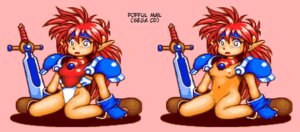 Rating: Explicit Score: 0 Tags: 1girls armor edit falcom female female_focus female_only leotard mail mail_(popful_mail) nude pixel_art popful_mail rule34 solo solo_focus sprite_edit video_games User: bunchy7s