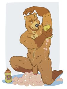 Rating: Explicit Score: 0 Tags: anthro bear bubbles flaccid foreskin furry leonhusky male male_only mr._honeybum muscular muscular_male penis rule34 smile solo uncircumcised uncut User: bunchy7s