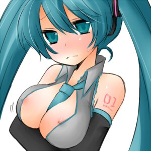 Rating: Explicit Score: 0 Tags: 1girl 1girls 2d aqua_eyes aqua_hair areolae arm_tattoo artist_request bangs bare_shoulders between_breasts big_breasts black_sleeves blue_eyes blue_hair blush breasts collared_shirt color detached_sleeves eyebrows_visible_through_hair female female_only frown grey_shirt hair hatsune_miku large_breasts light-skinned_female light_skin long_hair necktie necktie_between_breasts nipple_slip nipples number_tattoo open_clothes open_shirt red_tattoo rule34 sad shirt simple_background sleeveless sleeveless_shirt sleeves solo tattoo tears twintails upper_body vocaloid white_background User: bunchy7s