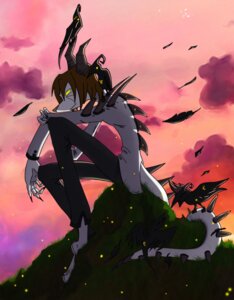 Rating: Safe Score: 0 Tags: ambient_arthropod ambient_firefly ambient_insect ambiguous_gender anthro arthropod avian bird claws clothed clothing cloud e621 feral group hair hi_res horn male red_hair sitting solo_focus spikes sunset sw1tchbl4de twilight-wolf yellow_eyes User: bunchy7s