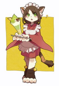 Rating: Safe Score: 0 Tags: abstract_background accessory anthro apron blush clothing dessert domestic_cat e621 felid feline felis female food footwear frilly frilly_accessory frilly_apron frilly_clothing frilly_hairband green_eyes hair_accessory hairband ice_cream kemono legwear maid_uniform mammal plate question_mark simple_background socks solo standing tail uniform yow User: bunchy7s