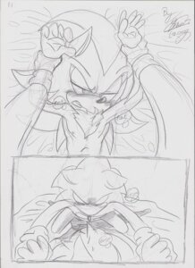 Rating: Explicit Score: 0 Tags: anthro bed blush comic duo e621 eulipotyphlan furniture graphite_(artwork) greyscale hedgehog irresistible_love looking_down looking_down_at_another male male/male mammal monochrome multiple_scenes pinned pinned_arms pinned_by_hand pinned_to_bed sega shadow_the_hedgehog soina sonic_the_hedgehog sonic_the_hedgehog_(series) traditional_media_(artwork) wrist_grab User: bunchy7s