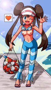 Rating: Explicit Score: 0 Tags: blue_eyes breasts brown_hair cosplay female female_only fishnet gym_leader_(cosplay) highres human marlon_(pokemon)_(cosplay) nipples poke_ball pokeball pokemon pokemon_bw2 rorretsim rosa_(pokemon) rule34 sandals shizui solo sunburn tan topless tympole User: bunchy7s