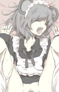 Rating: Explicit Score: 0 Tags: alternate_costume animal_ear closed_eyes enmaided female grey_hair highres maid male mouse_ears nazrin pale_skin panties panties_around_one_leg penis pov pussy rule34 saliva sex short_hair solo tear touhou uncensored underwear vaginal_penetration volkies User: bunchy7s