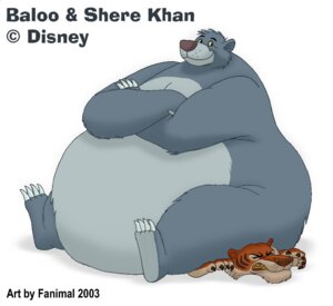 Rating: Safe Score: 0 Tags: 2003 anthro baloo bear bengal_tiger clenched_teeth countershading crossed_arms disney duo e621 fanimal felid male mammal obese obese_anthro obese_male overweight overweight_anthro overweight_male pantherine pinned shere_khan sitting sloth_bear smile smirk squish talespin teeth the_jungle_book tiger ursine User: bunchy7s