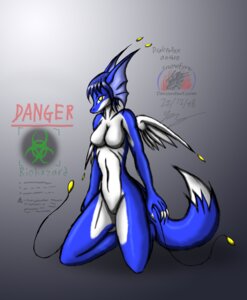 Rating: Questionable Score: 0 Tags: 2009 anthro biped blue_body blue_hair breasts claws e621 feathered_wings feathers female hair kneeling looking_at_viewer serra_(snowfyre) short_hair snowfyre solo unknown_species white_body wings yellow_eyes User: bunchy7s