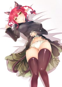 Rating: Questionable Score: 0 Tags: accessory ahoge animal_humanoid asian_mythology black_clothing black_dress blush bow_(feature) bow_accessory bow_ribbon braided_hair breasts cat_humanoid clothed clothing clothing_lift dress dress_lift e621 east_asian_mythology felid felid_humanoid feline feline_humanoid female hair hair_accessory hair_bow hair_ribbon hi_res humanoid humanoid_pointy_ears japanese_mythology jikken-tai legwear looking_at_viewer lying mammal mammal_humanoid midriff multi_ear multi_tail mythology nekomata on_back panties pigtails pointy_and_animal_ears pointy_ears red_hair ribbons rin_kaenbyou solo tail thigh_highs touhou twin_braids unavailable_at_source underwear yellow_eyes yokai User: bunchy7s