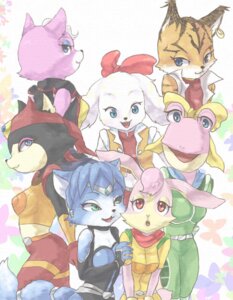 Rating: Safe Score: 0 Tags: :d :o accessory amanda_toad amphibian anthro belt black_body black_fur black_markings black_nose black_stripes blue_body blue_eyes blue_fur blue_hair bottomwear breasts canid canine canis clothed clothing crown domestic_cat domestic_dog e621 ear_piercing ear_tuft eyeshadow fay_(star_fox) felid feline felis female floppy_ears fox frog fur furgonomics gloves green_eyes group hair handwear hat headgear headwear jacket jewelry katt_monroe krystal_(star_fox) lagomorph leporid looking_at_viewer looking_back lucy_hare lynx makeup mammal markings midriff miyu_(star_fox) navel nintendo open_mouth orange_body orange_fur painting_(artwork) pants piercing pink_body pink_fur pink_hair pink_skin rabbit red_eyes shirt simple_background smile star_fox stripes sweater tail tail_accessory tailband tiara topwear tuft unknown_artist watercolor_(artwork) white_body white_fur white_hair User: bunchy7s