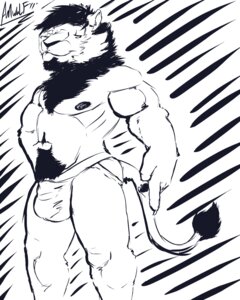 Rating: Questionable Score: 0 Tags: 4:5 amwulf anthro body_hair bulge chest_hair clothed clothing e621 felid happy_trail hi_res jockstrap lion looking_at_viewer male mammal muscular muscular_anthro muscular_male pantherine solo tail tail_tuft tongue tongue_out topless tuft underwear User: bunchy7s