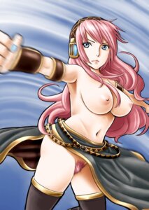 Rating: Questionable Score: 0 Tags: blue_eyes breasts double_lariat_(vocaloid) female large_breasts megurine_luka pink_hair pubic_hair rule34 skirt skirt_lift thighhighs topless vocaloid yamakumo User: bunchy7s