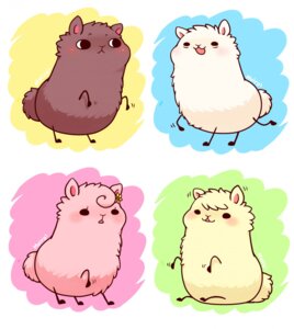 Rating: Safe Score: 0 Tags: ambiguous_gender black_eyes brown_body brown_fur camelid daww digital_media_(artwork) e621 flower full-length_portrait fur group hi_res huiro llama llamama mammal pink_body pink_fur plant portrait white_body white_fur yellow_body yellow_fur User: bunchy7s