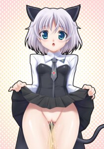 Rating: Explicit Score: 0 Tags: blush breasts clothing female fujirin peeing peeing_on_self pussy rule34 sanya_v._litvyak skirt skirt_lift small_breasts standing_pee strike_witches tail thigh_gap uncensored urinating_female urine_on_thighs world_witches_series User: bunchy7s