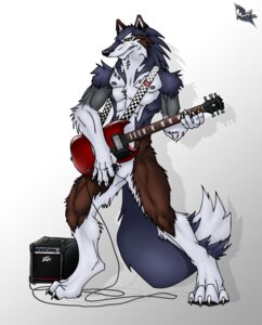 Rating: Safe Score: 0 Tags: 2007 amplifier anthro canid canine canis dickies e621 electric_guitar gibson guitar hi_res holding_guitar holding_musical_instrument holding_object maglot male mammal music musical_instrument peavey_electronics_corporation playing_guitar playing_music plucked_string_instrument simple_background solo speaker string_instrument tail white_background wolf User: bunchy7s