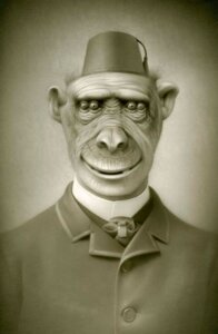 Rating: Safe Score: 0 Tags: clothed clothing creepy e621 fez hat headgear headwear humanoid looking_at_viewer male monochrome monster monstrous_humanoid nightmare_fuel sepia solo stare suit travis_louie vignette User: bunchy7s
