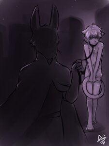 Rating: Questionable Score: 0 Tags: 2011 4_toes 6_fingers adolescent alexis_(hacken) anthro aogami biped cloak clothed clothed_anthro clothed_male clothing collar collar_only covering covering_crotch covering_self dated domestic_cat duo e621 ears_down feet felid feline felis fingers hair hi_res holding_leash holding_object holding_tail humanoid_hands lagomorph leash leashed_collar leporid long_tail male male_anthro mammal mouth_closed narrow_hips narrowed_eyes navel nude nude_anthro nude_male partially_colored pivoted_ears rabbit short_hair skinny skinny_anthro skinny_male slave slim slim_anthro slim_male solo_focus tail teal_eyes thin_calves thin_legs thin_thighs toes walking young young_anthro young_male User: bunchy7s