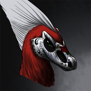 Rating: Safe Score: 0 Tags: 1:1 ambiguous_gender dinosaur dracozaroff dromaeosaurid e621 feral gradient_background green_eyes headshot_portrait icon looking_at_viewer low_res mask portrait prehistoric_species reptile saurischian scalie simple_background solo theropod unyko velociraptor User: bunchy7s